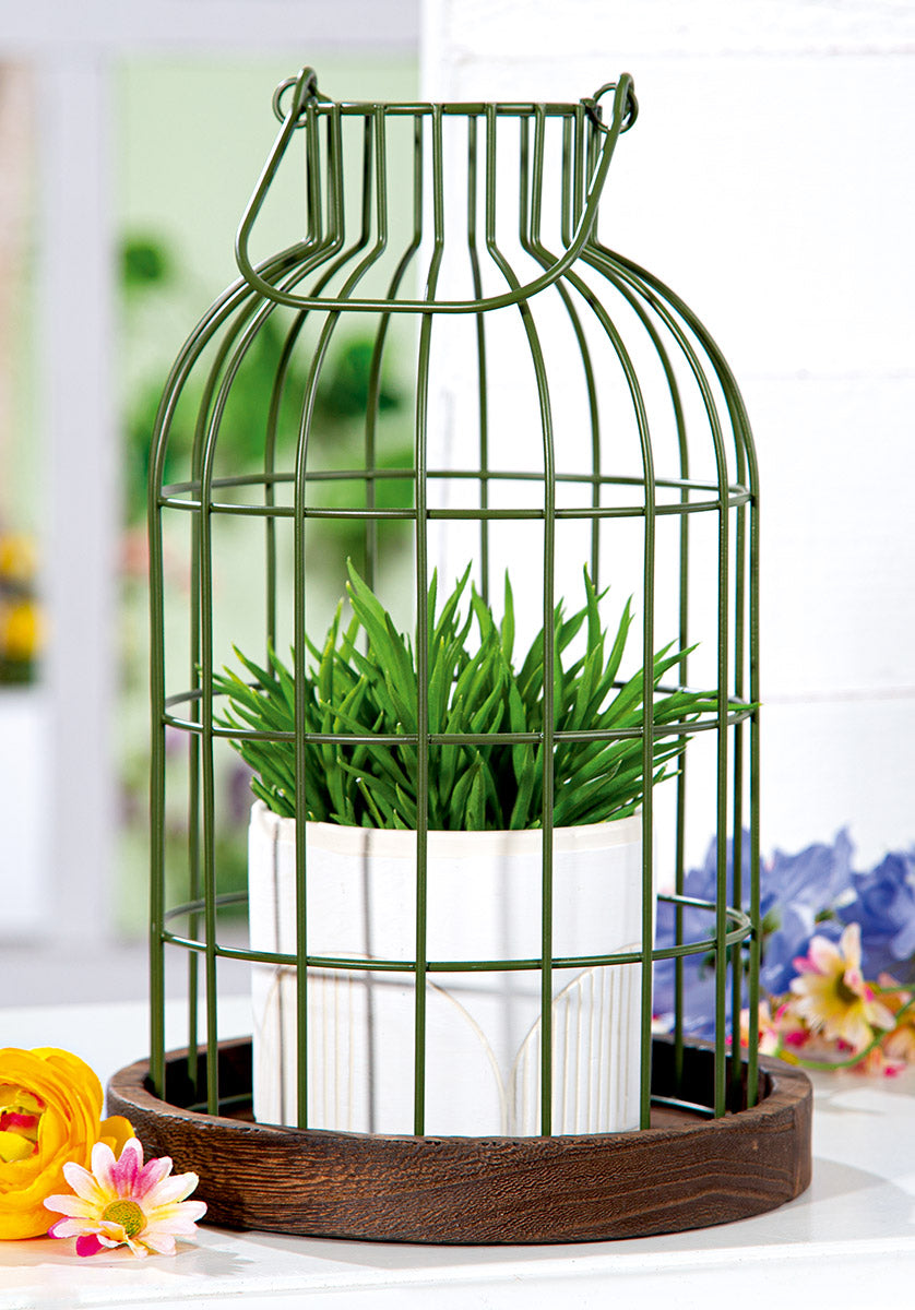Bricco Decoratieve Melkkan Groen 28 cm
