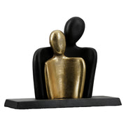 Couple Aluminium Beeldpaar Zwart