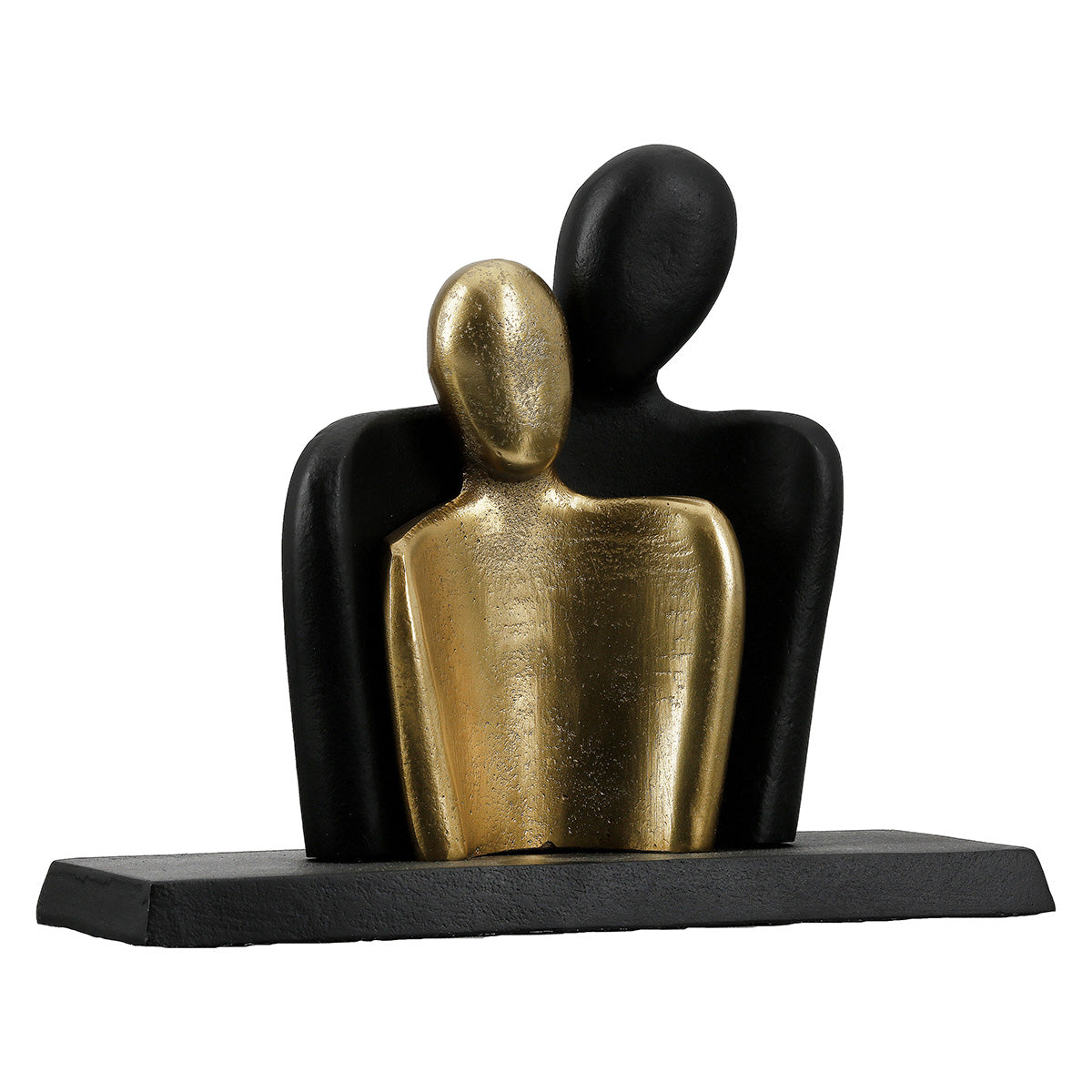 Couple Aluminium Beeldpaar Zwart