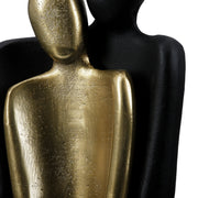 Couple Aluminium Beeldpaar Zwart