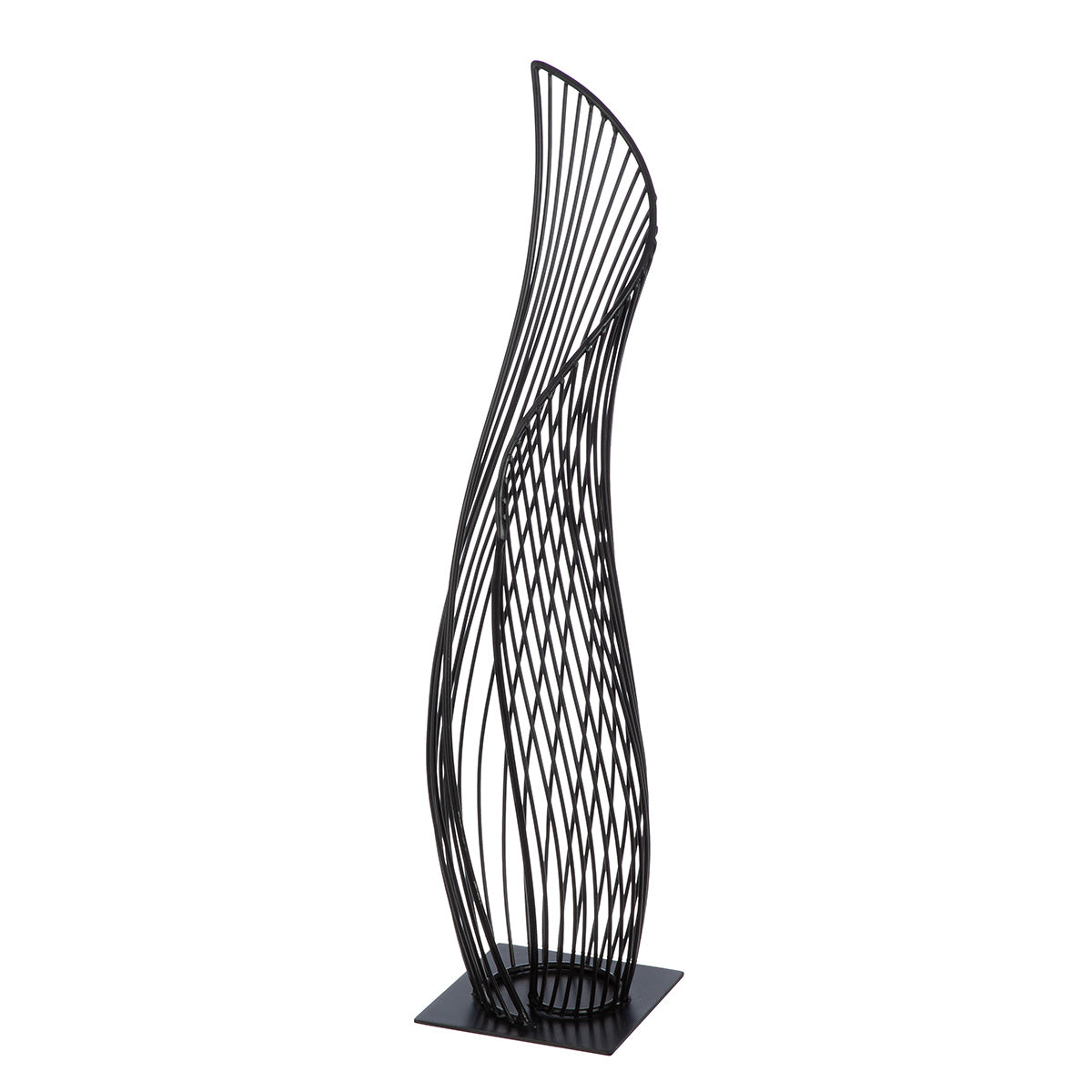 Metalen Decoratieobject Zwart