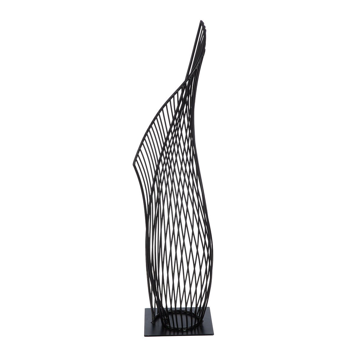 Metalen Decoratieobject Zwart