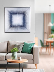 Spy abstract schilderij 80 cm