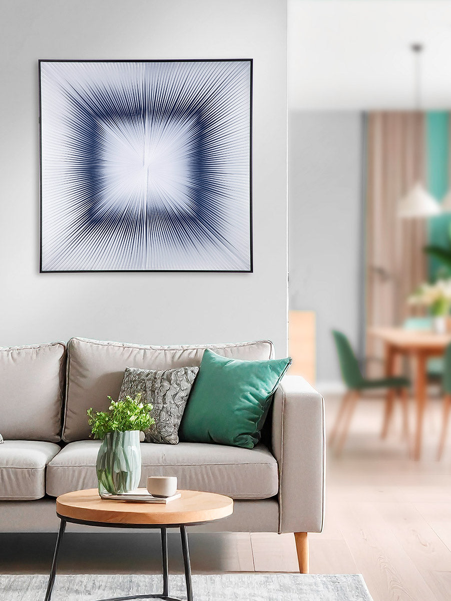 Spy abstract schilderij 80 cm