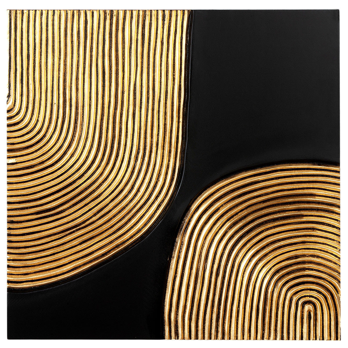 Solito zwart-gouden wanddecoratie