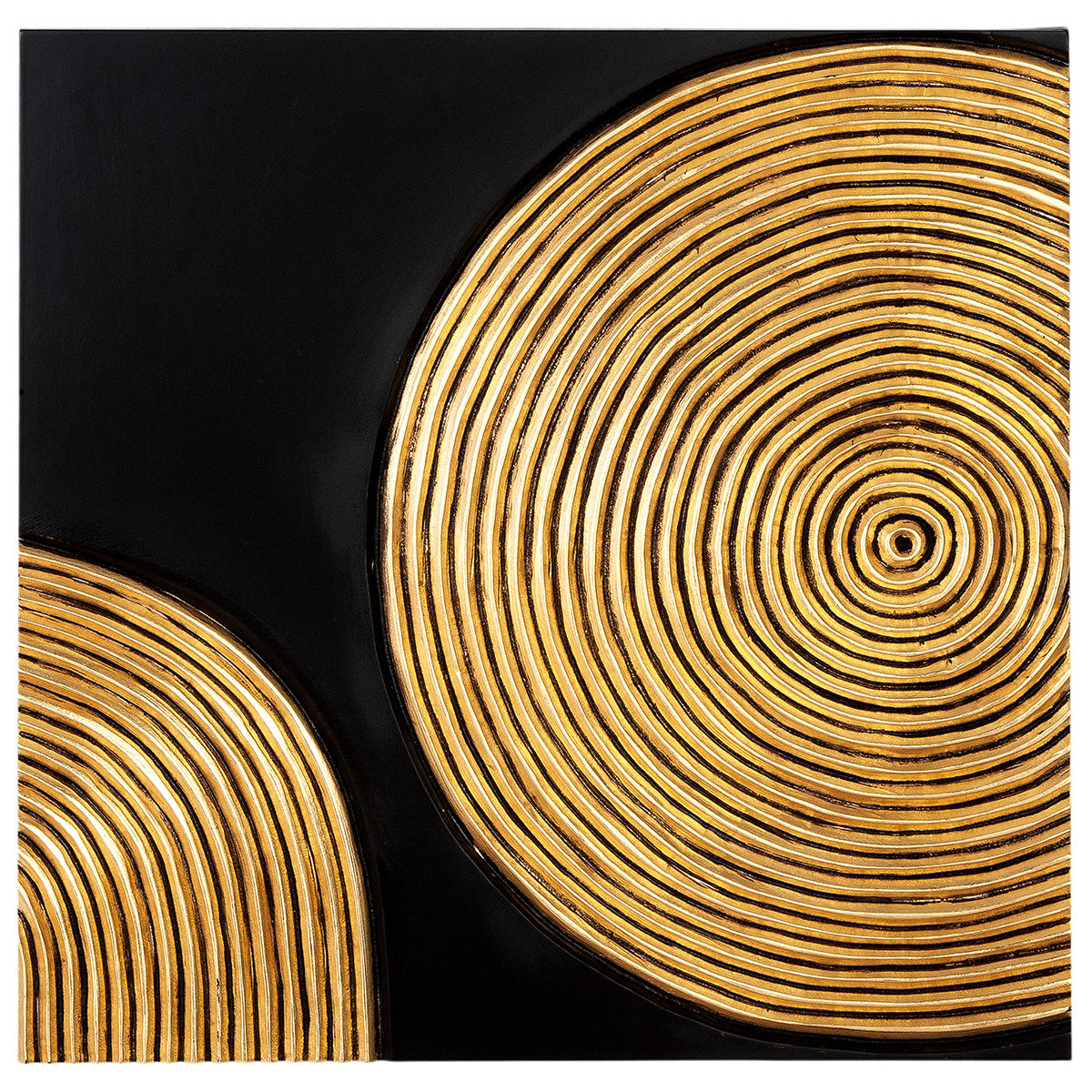 Solito zwart-gouden wanddecoratie