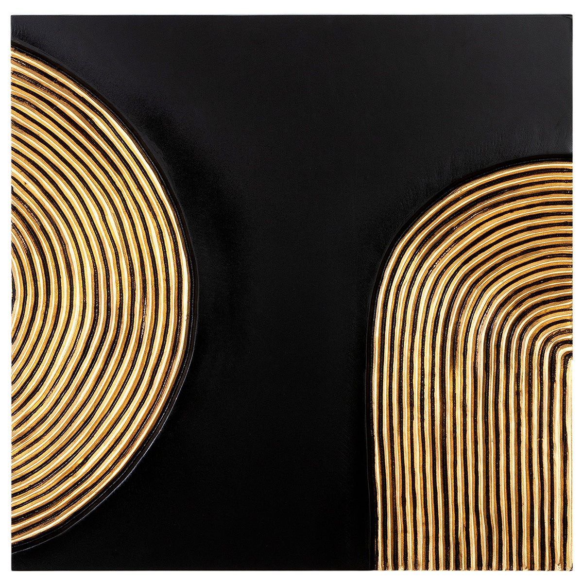 Solito zwart-gouden wanddecoratie