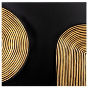 Solito zwart-gouden wanddecoratie