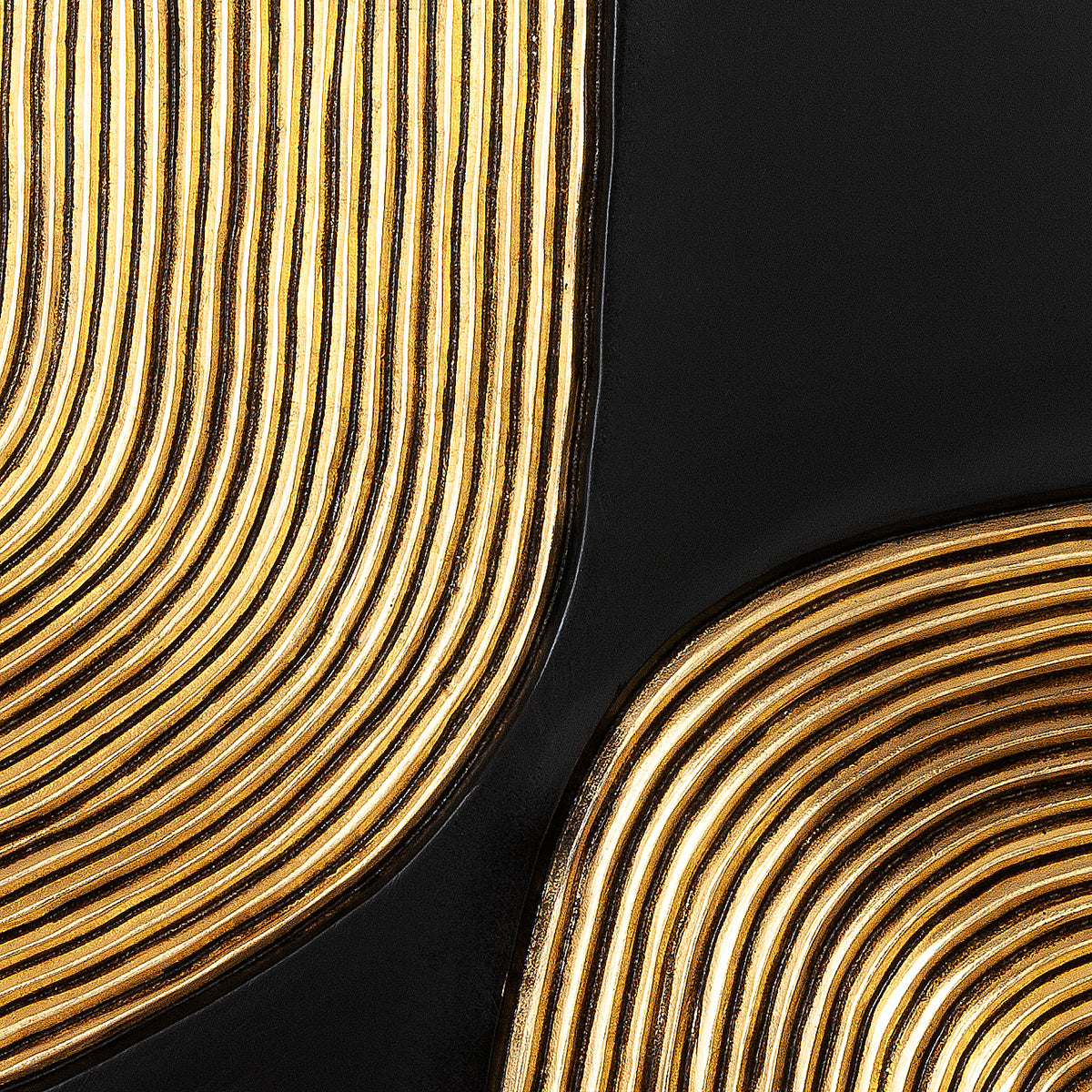 Solito zwart-gouden wanddecoratie