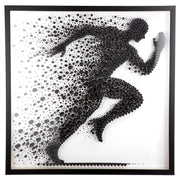 Sprint 3D wanddecoratie 80 cm