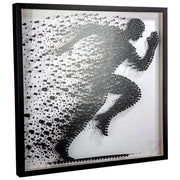 Sprint 3D wanddecoratie 80 cm