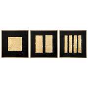 Limas gouden 3D wanddecoratie 40 cm