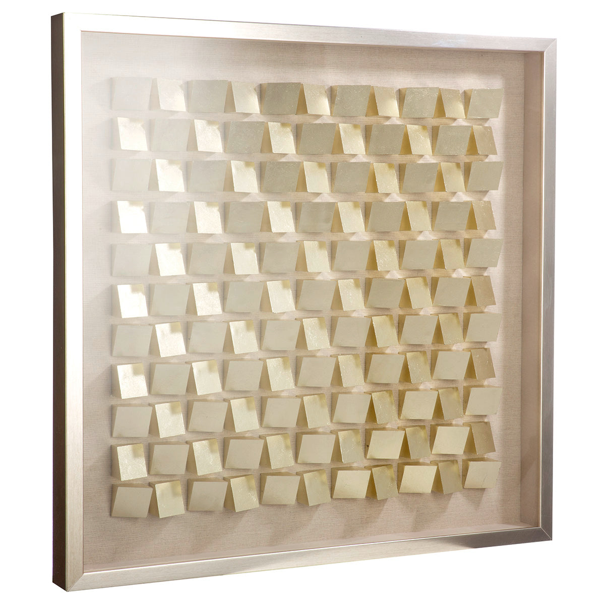 Rise 3D wanddecoratie champagne 70 cm