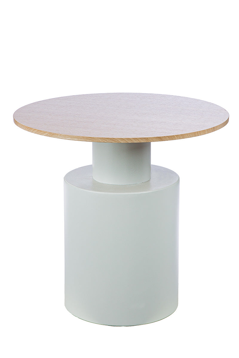 Living Ronde Metalen Bijzettafel