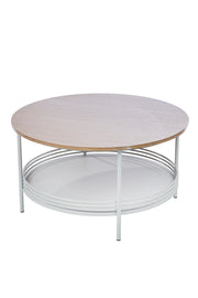 Living Grote Ronde Metalen Bijzettafel