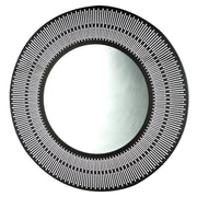 Como ronde spiegel zwart 76 cm