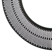 Como ronde spiegel zwart 76 cm