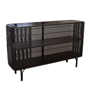 Como zwart metalen dressoir