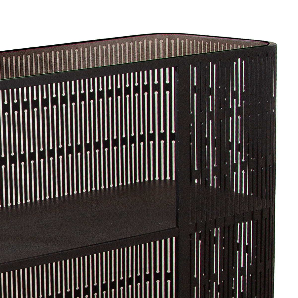Como zwart metalen dressoir