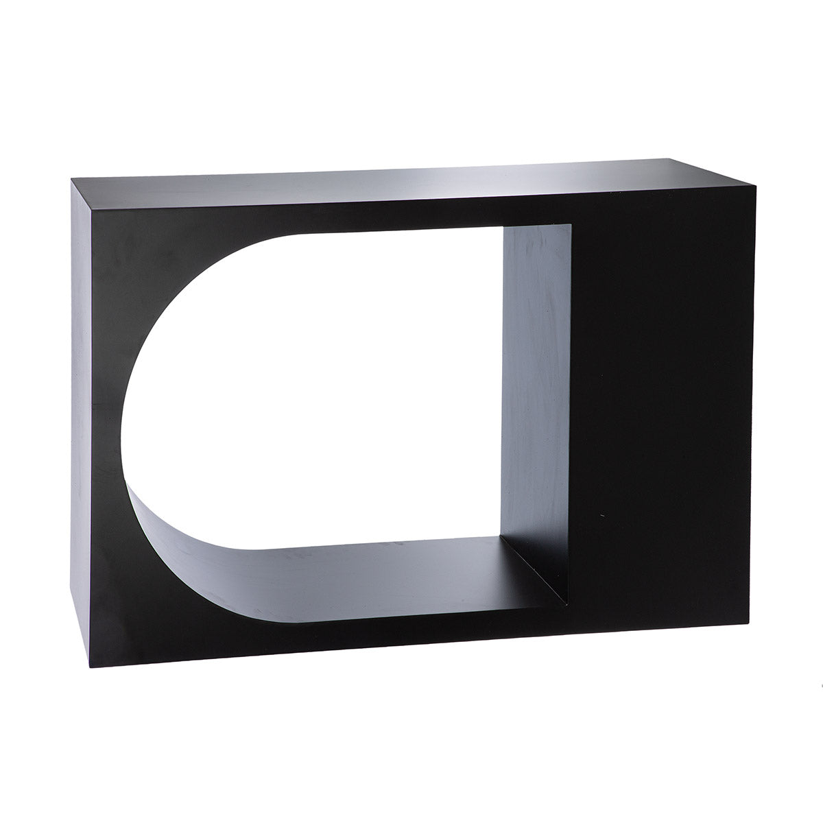 Memphis zwart metalen dressoir