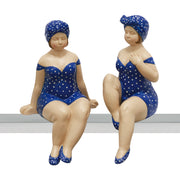 Becky Zittende Zeemeermin Beeld