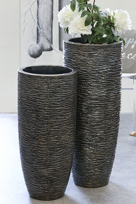 Bronzen XXL plantenbak Giant 90 cm