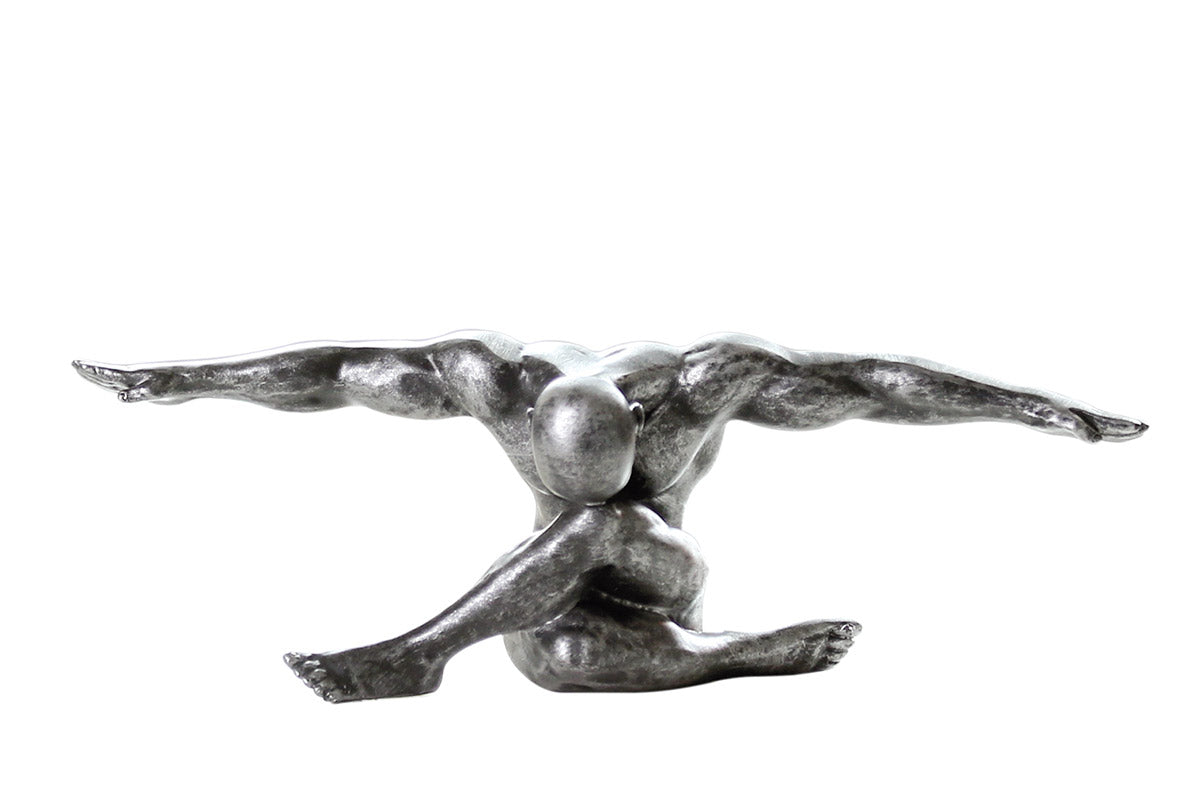 Cliffhanger Sculptuur Zilver