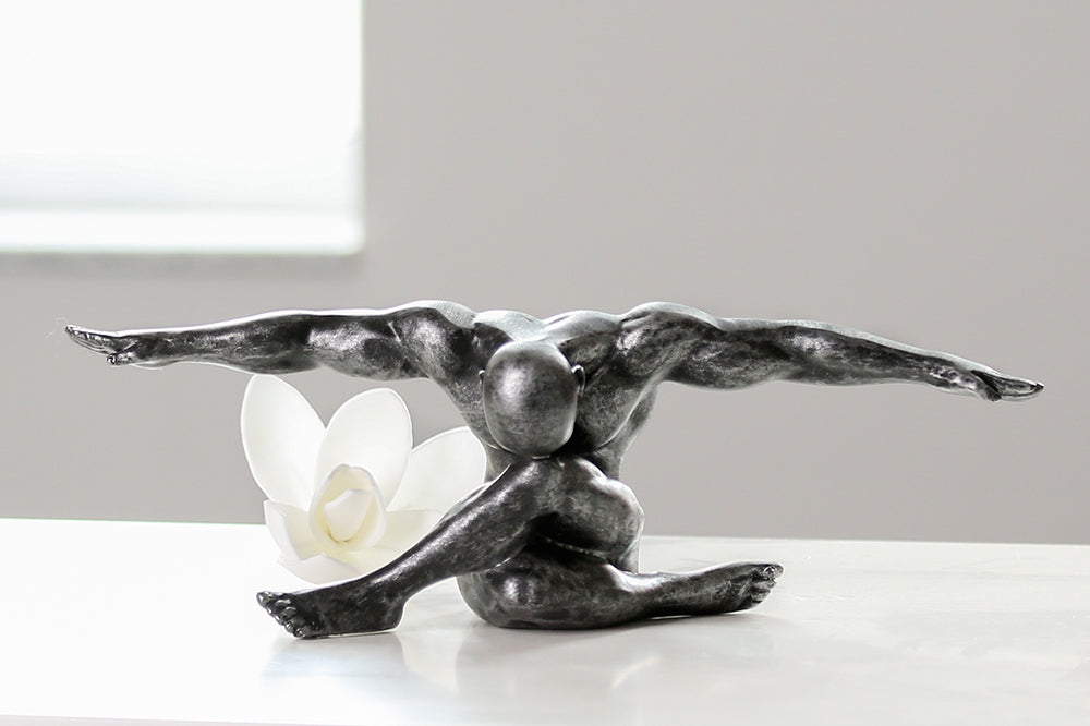 Cliffhanger Sculptuur Zilver