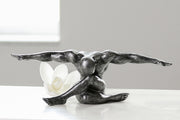 Cliffhanger Sculptuur Zilver