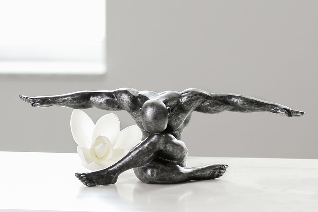 Cliffhanger Sculptuur Zilver