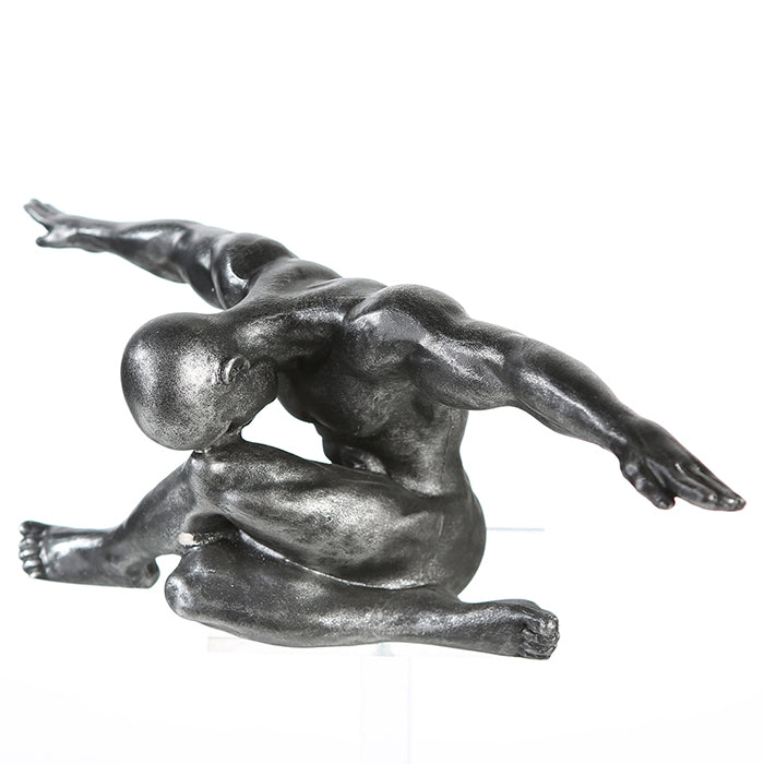 Cliffhanger Sculptuur Zilver