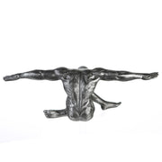 Cliffhanger Sculptuur Zilver