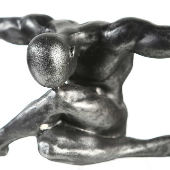 Cliffhanger Sculptuur Zilver