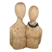 Pair Mango Houten Sculptuur