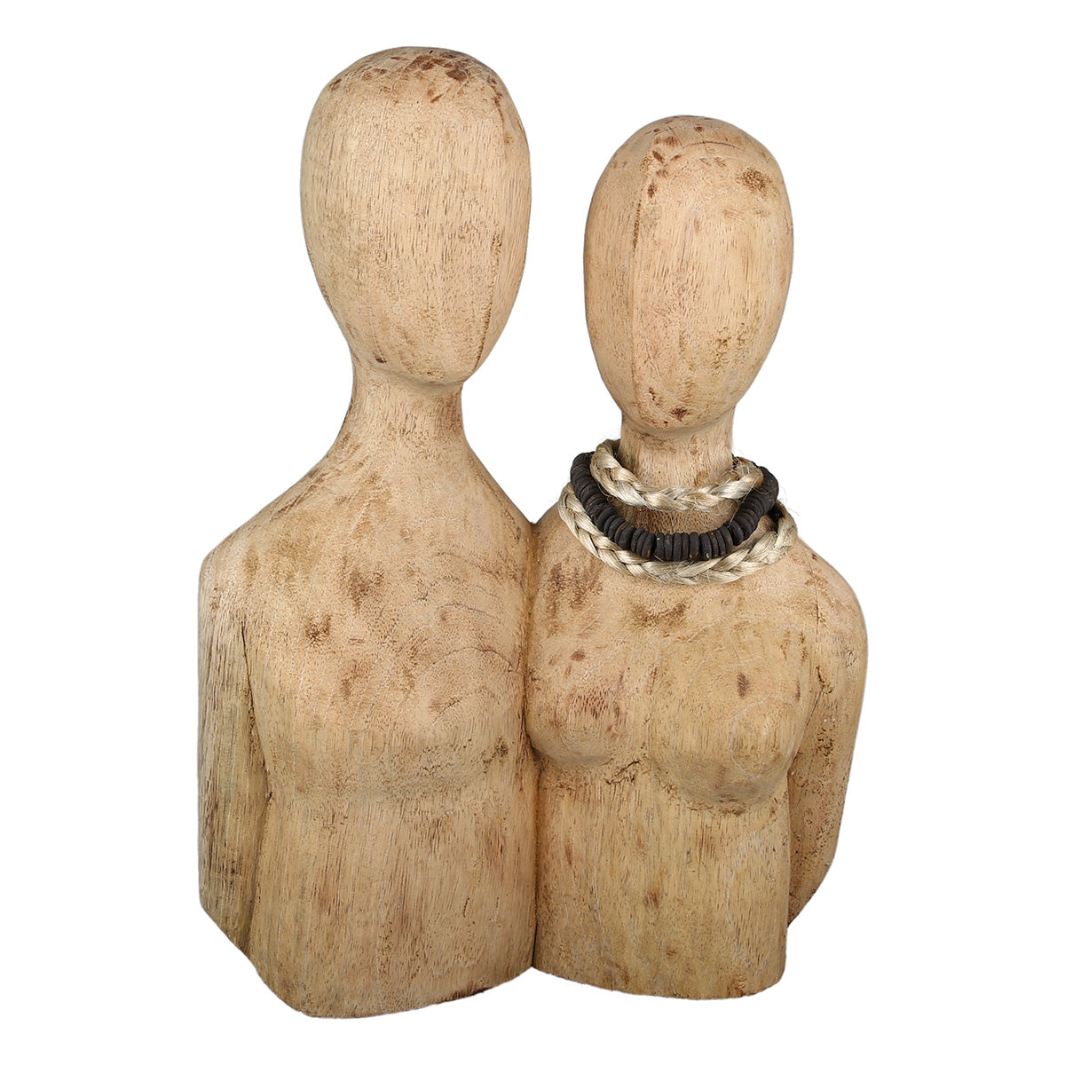Pair Mango Houten Sculptuur