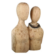 Pair Mango Houten Sculptuur