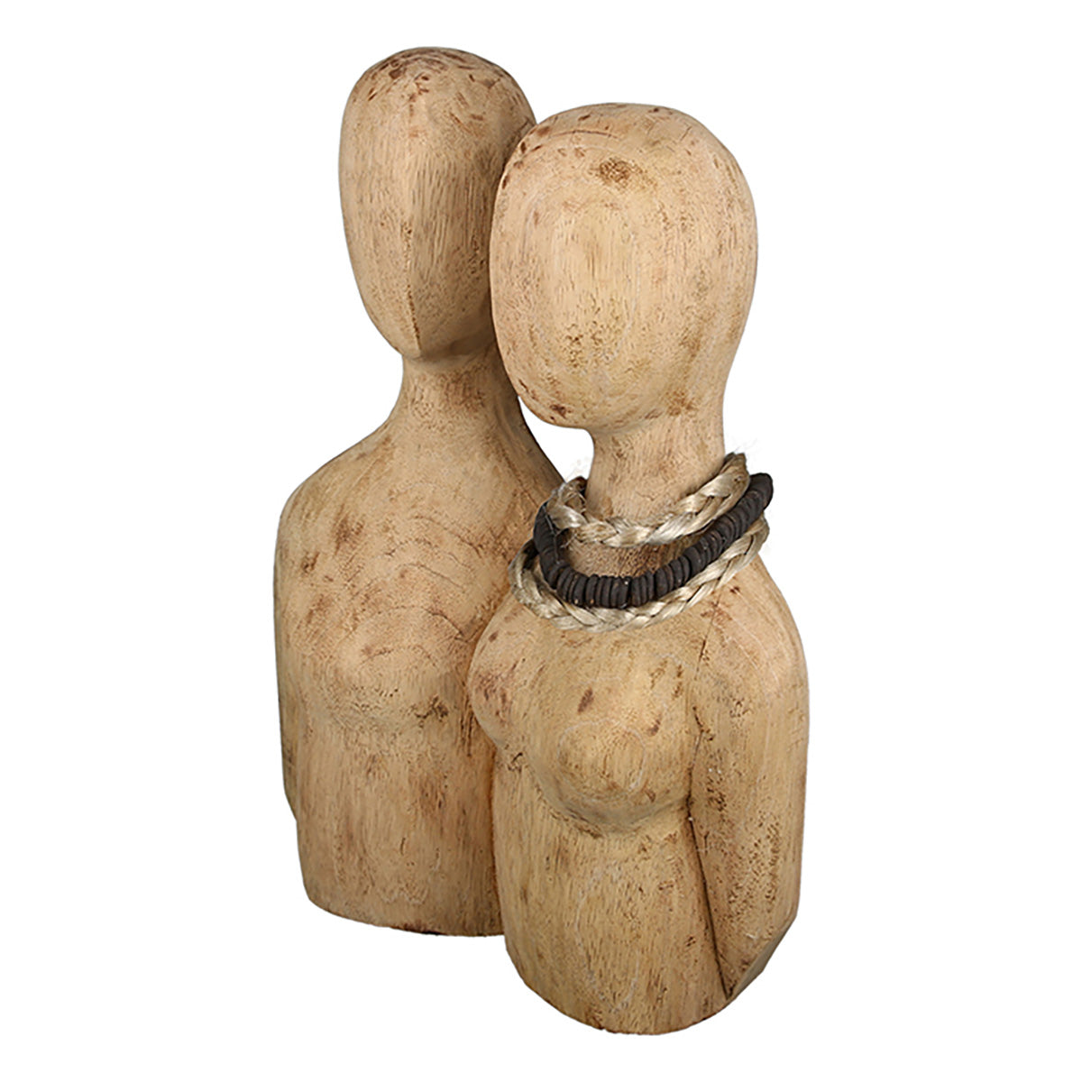 Pair Mango Houten Sculptuur