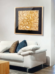 Square Nugget 3D wanddecoratie