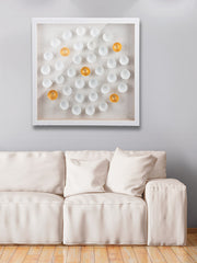 Golden Glow 3D wanddecoratie 60 cm