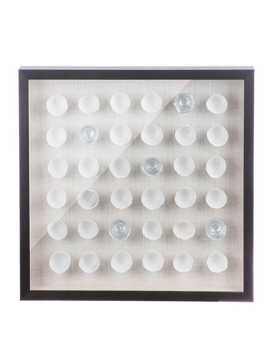 Silver Shine 3D wanddecoratie