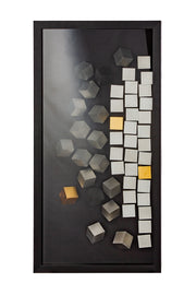 Cubes 3D wanddecoratie 80 cm
