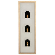 Ionic 3D wanddecoratie 90 cm