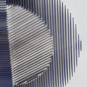 Blauw 3D schilderij Memphis 90 cm