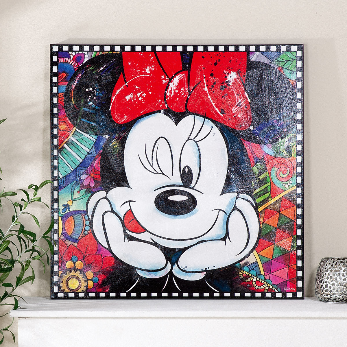 Disney Minnie schilderij 70 cm