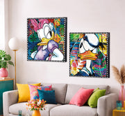 Disney Donald Duck schilderij 70 cm