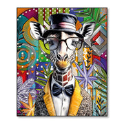 Human Essence giraffeschilderij 60 cm