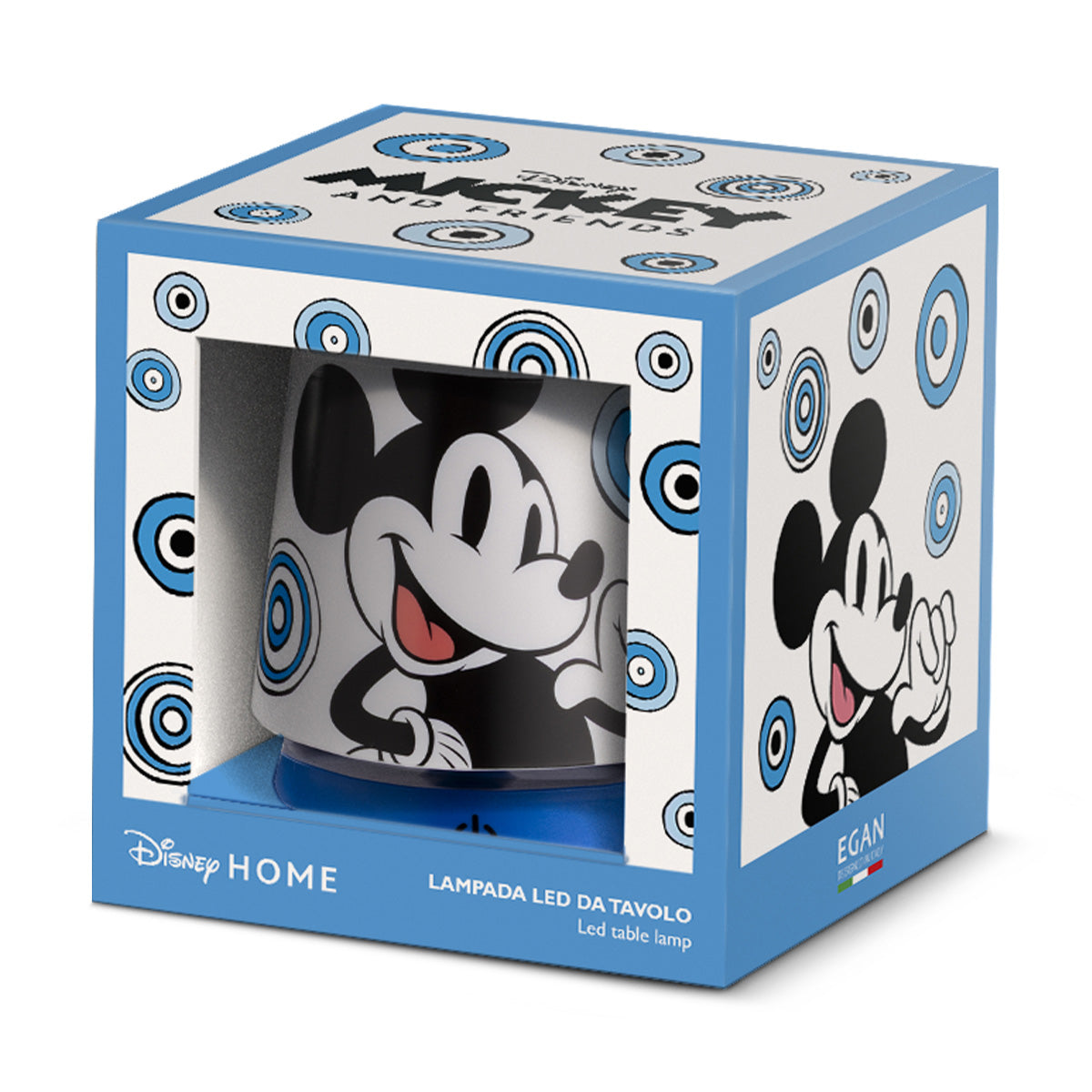 Mickey LED Tafellamp Blauw Wit