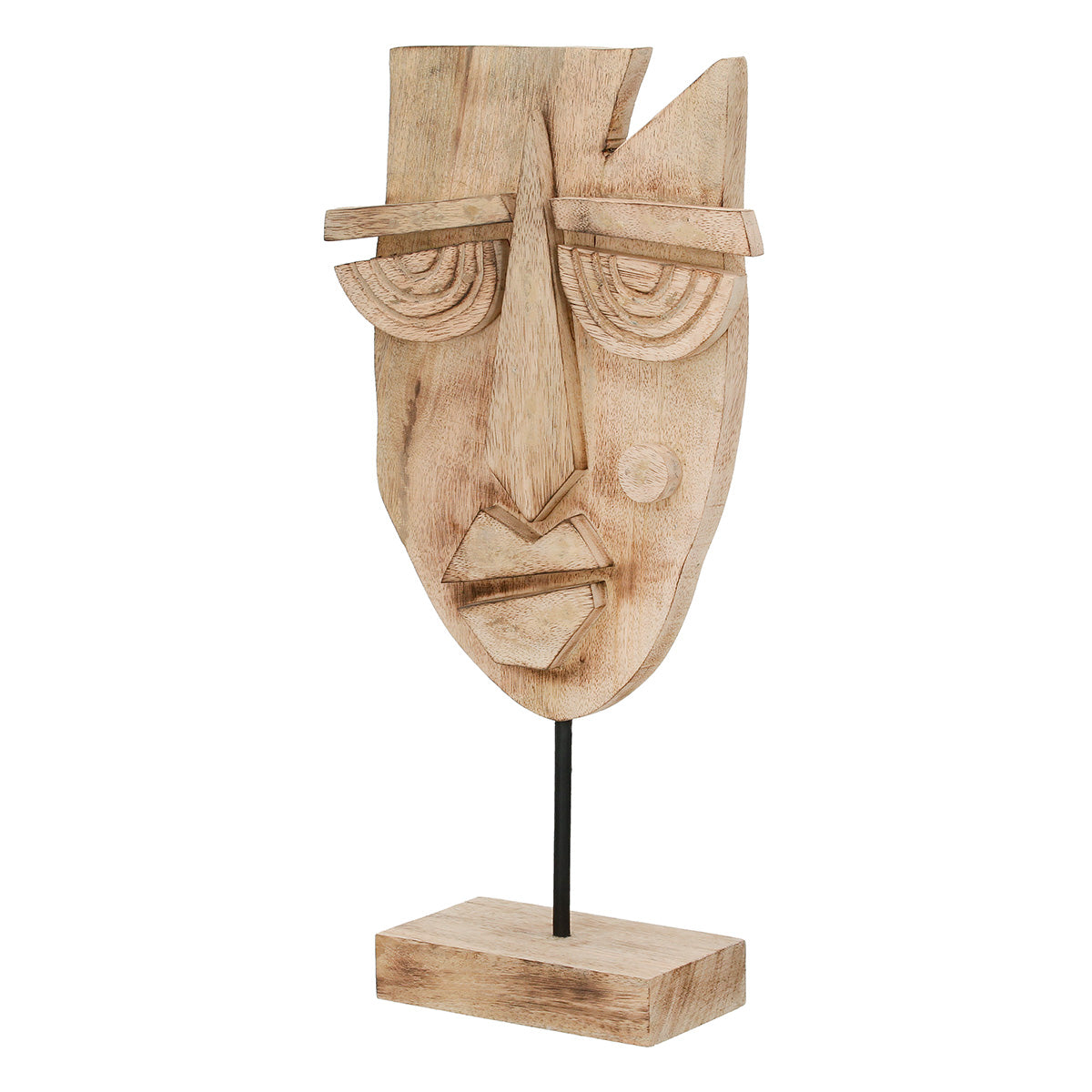 Yoruba Houten Masker Sculptuur