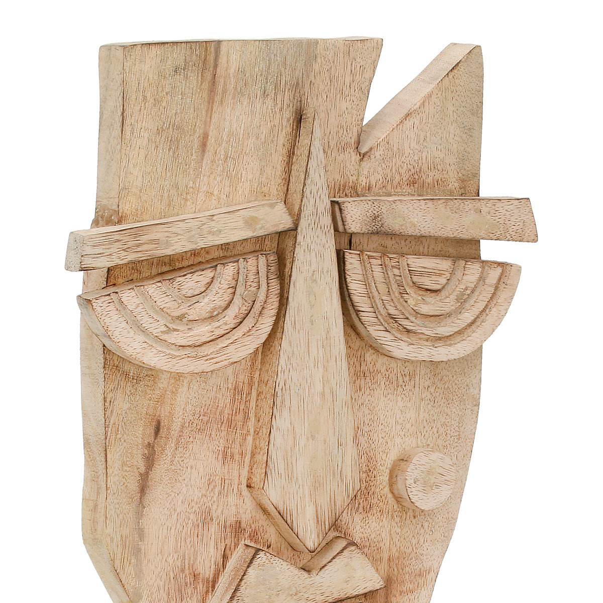 Yoruba Houten Masker Sculptuur
