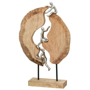Hoch Hinaus Sculptuur Hout